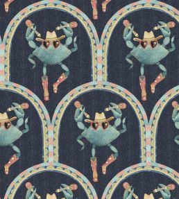 Crab Cabana Wallpaper by Brand McKenzie Deep Tide