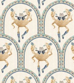 Crab Cabana Wallpaper by Brand McKenzie Sand Dune
