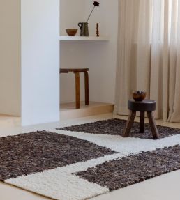 Brink & Campman Craft Fundament rug Chocolate/Cream 149305140200 Chocolate/Cream