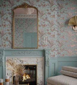 Crane Fonda Wallpaper by Divine Savages Aquamarina Del Rey