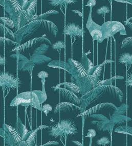 Crane Fonda Wallpaper by Divine Savages Emerald