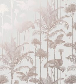 Crane Fonda Wallpaper by Divine Savages Soft Copper
