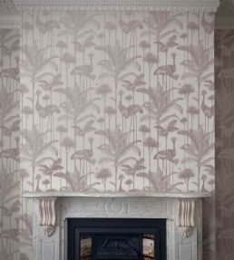 Crane Fonda Wallpaper by Divine Savages Soft Copper
