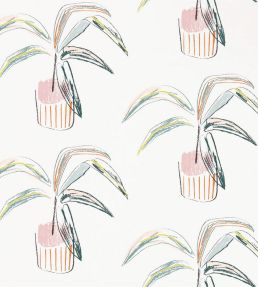 Crassula Wallpaper by Scion Blush / Mint