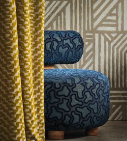 Crater Wallpaper by Harlequin Slate