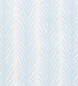 Creeping Fern Wallpaper by Schumacher Slumber Blue