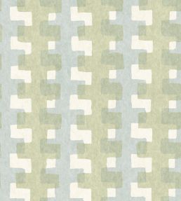 Cremaillere Wallpaper by Christopher Farr Cloth Fennel