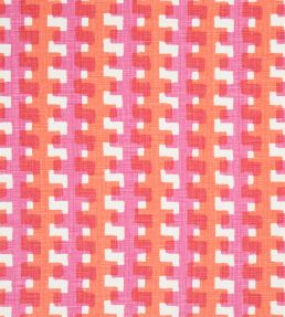 Cremaillere Fabric by Christopher Farr Cloth Hot Pink