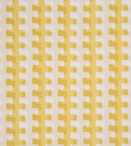 Cremaillere Fabric by Christopher Farr Cloth Lemon