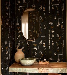 Criollo Wallpaper by Coordonne Carbon