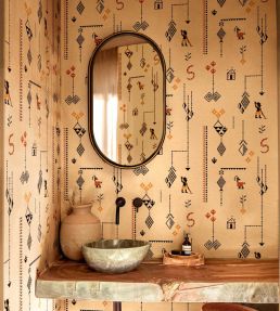 Criollo Wallpaper by Coordonne Terracota