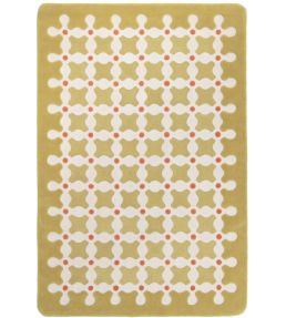cc-tapis Criss Cross rug Mustard CRISS -MUSTARD Mustard