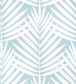 Croatia Wallpaper by Thibaut Spa Blue