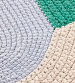 GAN Crochet Mono rug Blue 314182 Blue