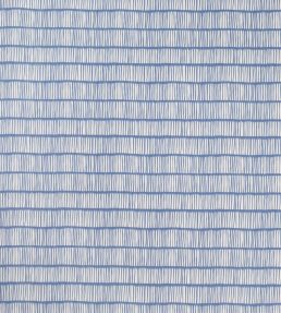 Crochet Outdoor Fabric by Christopher Farr Cloth Blue