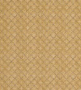 Croft Trellis Fabric by Mulberry Home Ochre