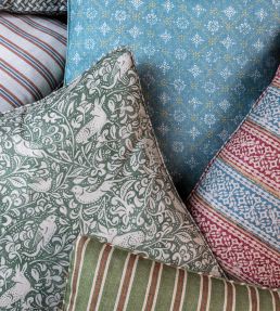 Hedgerow Fabric by Mulberry Home Emerald