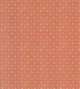 Croft Trellis Fabric by Mulberry Home Russet