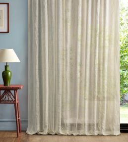 Cross Current Fabric by Sanderson Seaspray White