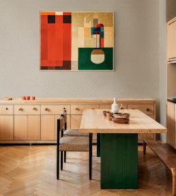 Crosshatch Wallpaper by Coordonne Cotton