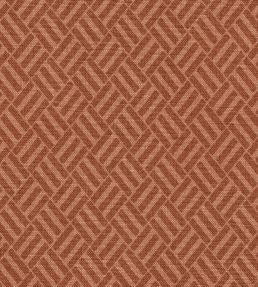 Crosshatch Wallpaper by Coordonne Redwood