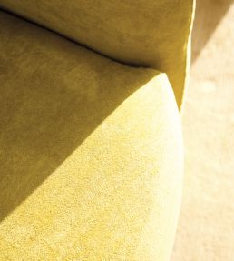Crush FR Fabric by Kirkby Design Mustard