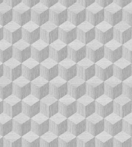 Cube Wallpaper by Borastapeter Space Sand/Grey Feather