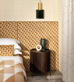 Cubic Fabric by Kirkby Design Copper