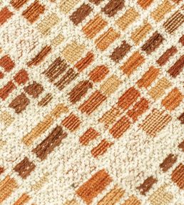 Louis De Poortere Cubik rug Pumpkin 50174-120099 Pumpkin