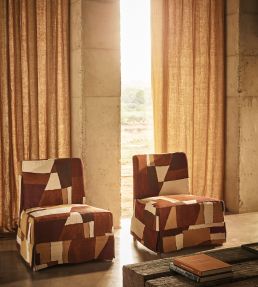 Cubilete Fabric by Zinc Autumn