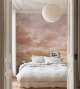 Cumulus Clouds Mural by Coordonne Peach