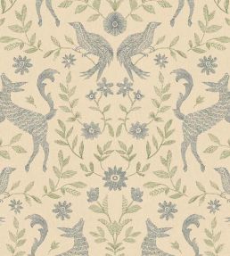 Fable Wallpaper by Eijffinger Blueberry