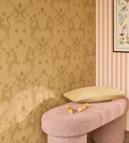 Fable Wallpaper by Eijffinger Ochre