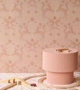 Curious Creatures Wallpaper by Eijffinger Rose