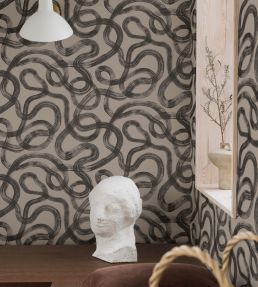 Curve Wallpaper by Borastapeter Shell Sand