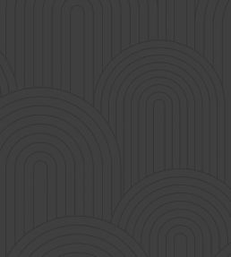 Curved Line Wallpaper by Caselio Noir