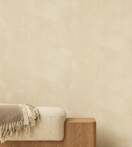Ripple Wallpaper by Eijffinger Beige/Sand