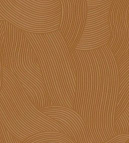 Ripple Wallpaper by Eijffinger Orange/Terracotta