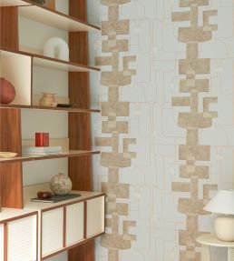 Cuzco Wallpaper by Elitis Equilibre Blanc