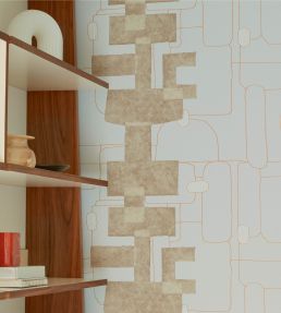 Cuzco Wallpaper by Elitis Equilibre Blanc
