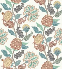 Cynara Wallpaper by Osborne & Little Chestnut/Eucalyptus