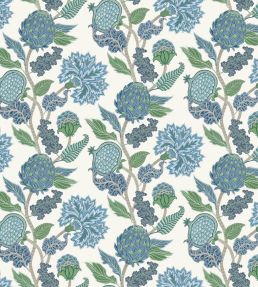 Cynara Fabric by Osborne & Little Denim/Apple