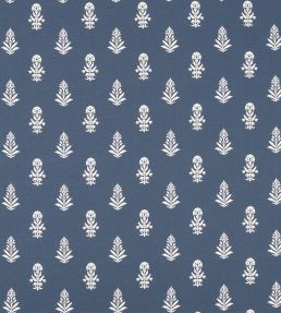 Dabu Fabric by Sanderson Indigo