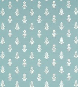 Dabu Fabric by Sanderson Lagoon