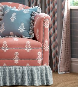 Dabu Fabric by Sanderson Aleppo Pepper