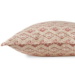 Dacca Cushion 55 x 55cm by James Hare Red/Pink