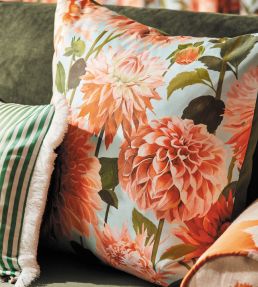 Dahlia Fabric by Harlequin Blossom / Emerald / New?Beginnings