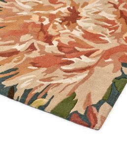 Harlequin Dahlia rug Coral/Wilderness 142408-140200 Coral/Wilderness