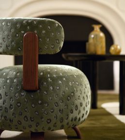Daim Fabric by Casamance Kaki