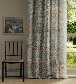 Daisy & Oak Fabric by Morris & Co Madder/Teal